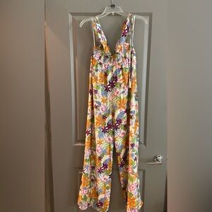 Floral jumpsuit